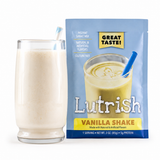 Lutrish Vanilla High-Calorie Shake - 12 Packets